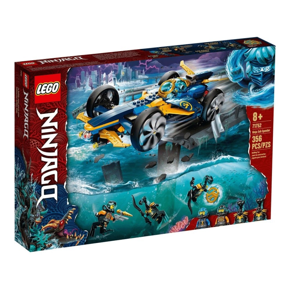 Конструктор LEGO Ninjago 71752 Ниндзя подводная кормушка - фото