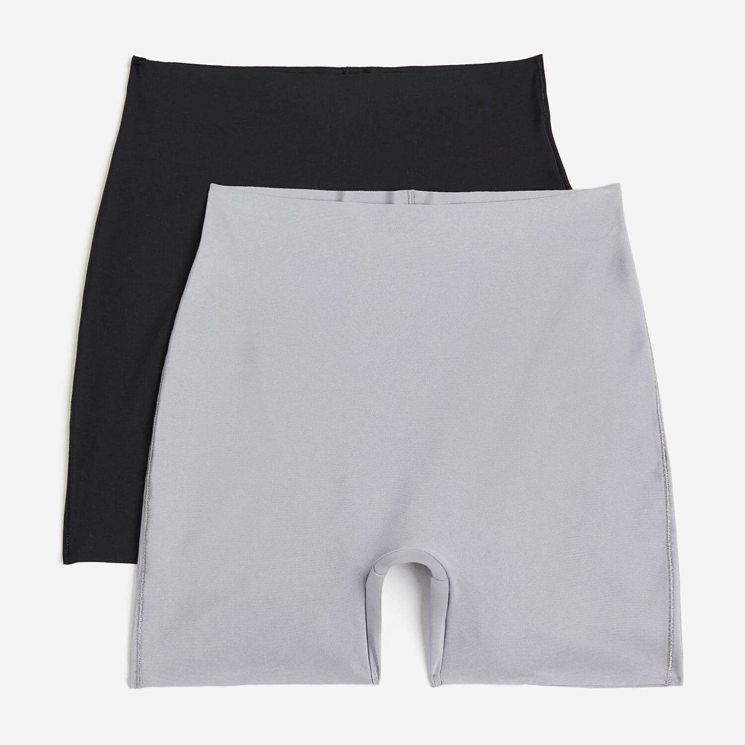 Комплект моделирующих шорт H&M Light, 2 пары, серый/черный