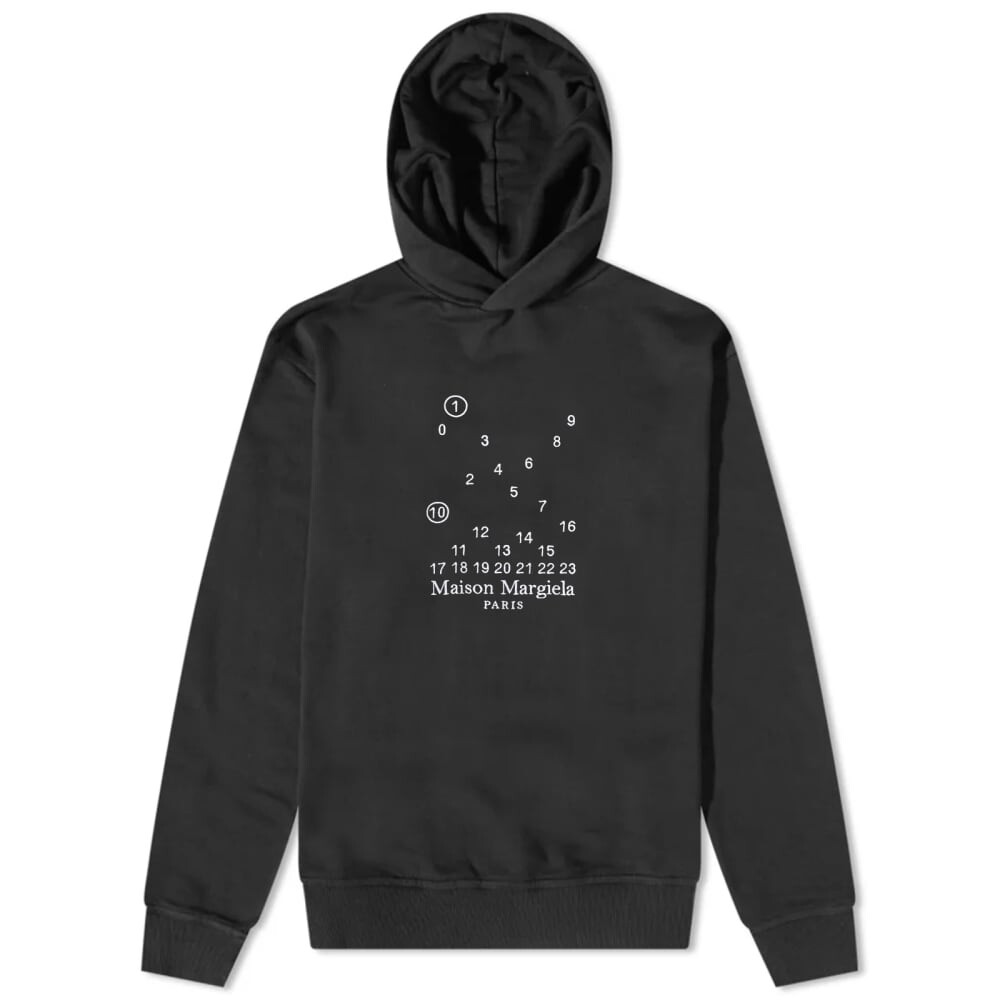 

Толстовка с логотипом Maison Margiela Bubble, черный