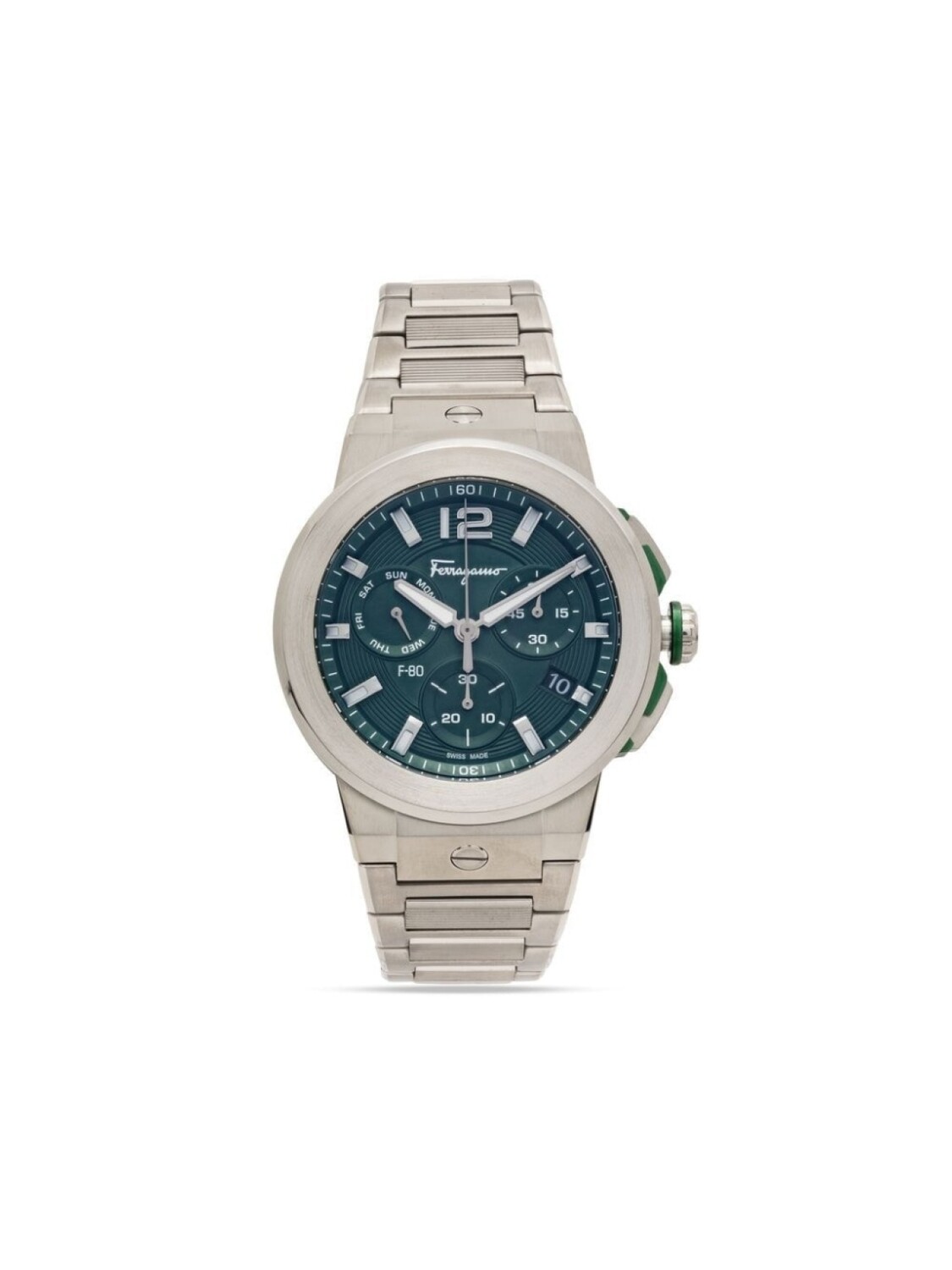 

Ferragamo наручные часы F-80 Titanium 44 мм, зеленый