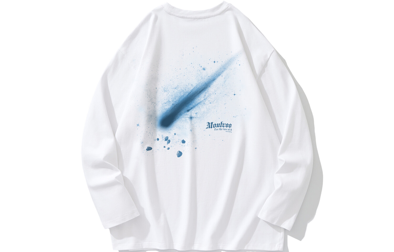 

Футболка унисекс MONTVOO, Cloud Water Blue (короткий рукав)