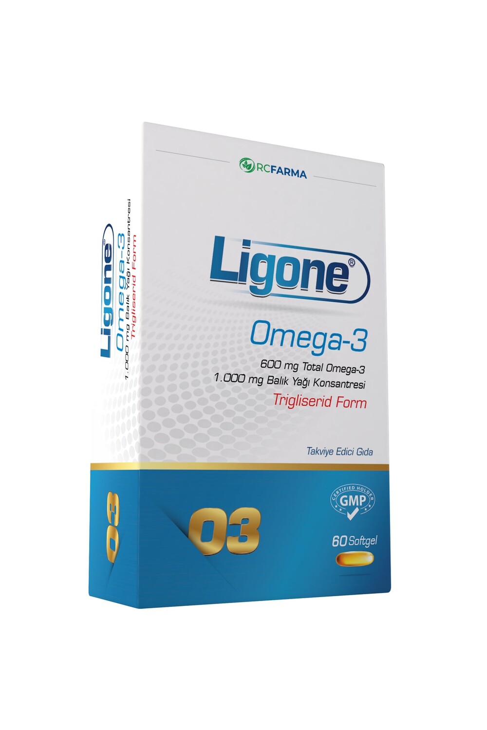 

Ligone Мягкая капсула омега-3, 60 капсул