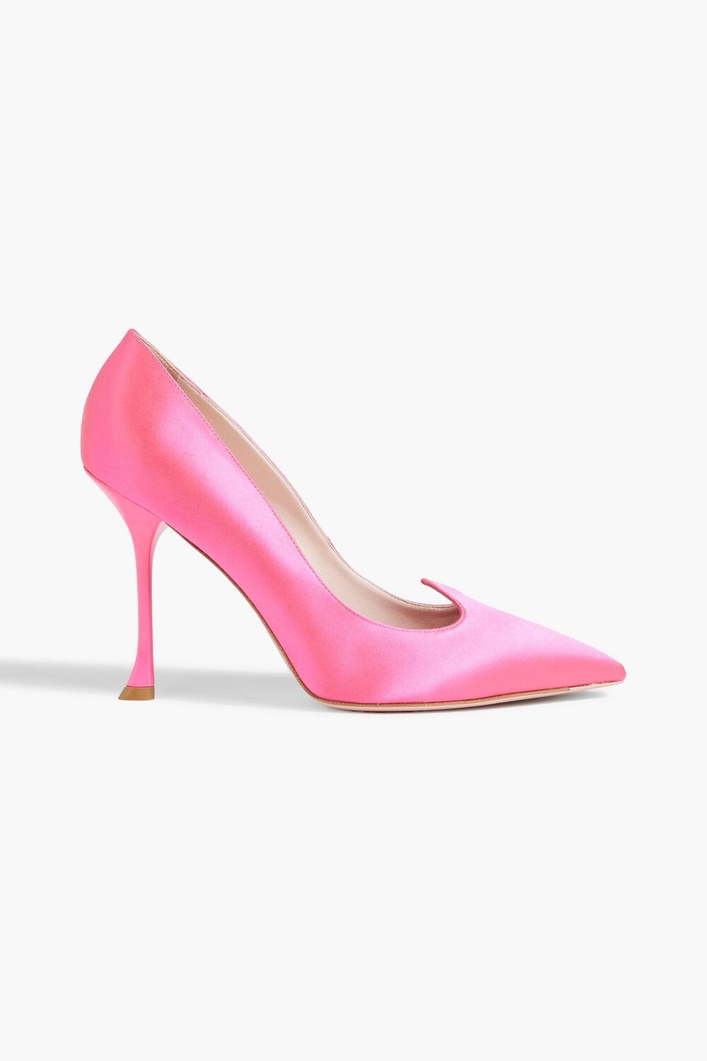 

Неоновые атласные туфли I Love Vivier ROGER VIVIER, розовый