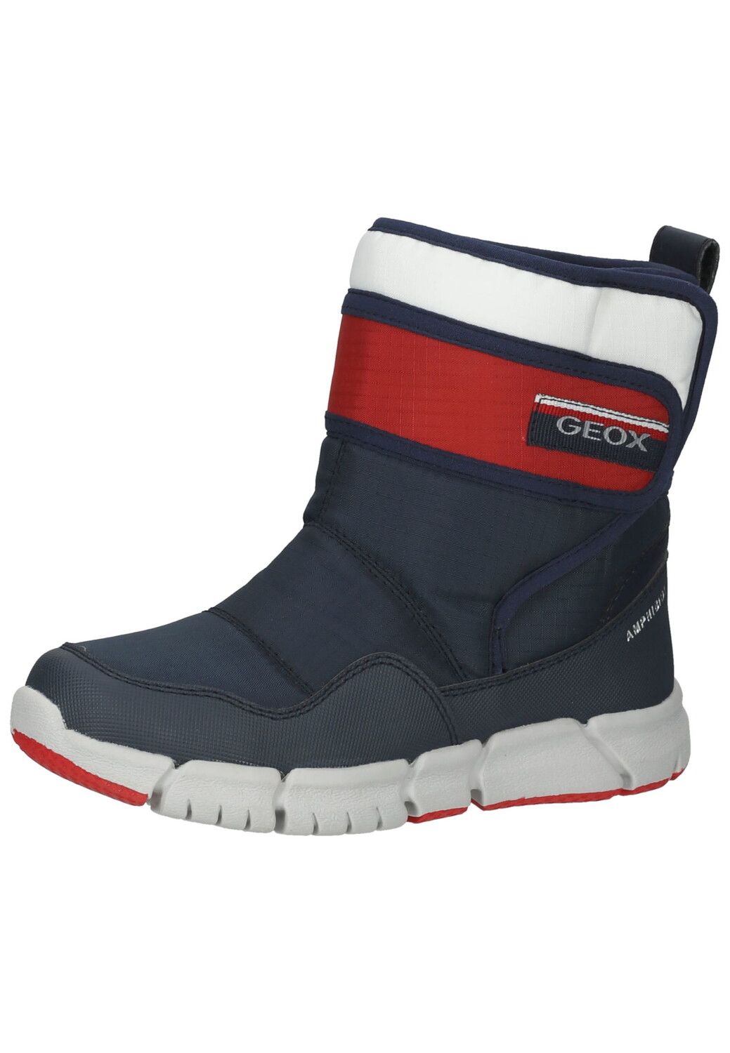 

Высокие ботильоны Geox, цвет Navy/Rot
