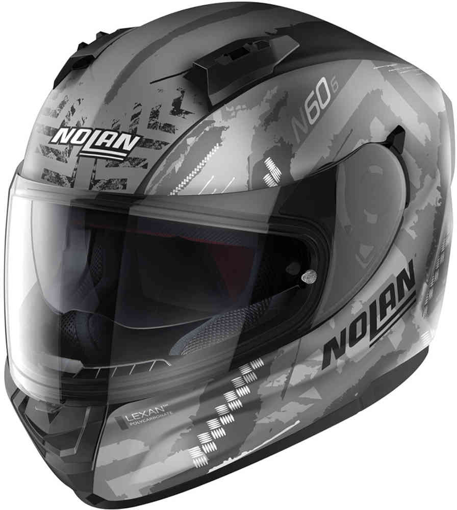 N60-6 Шлем для вращения колес Nolan, серый мэтт n60 6 шлем лансера nolan черный матовый оранжевый