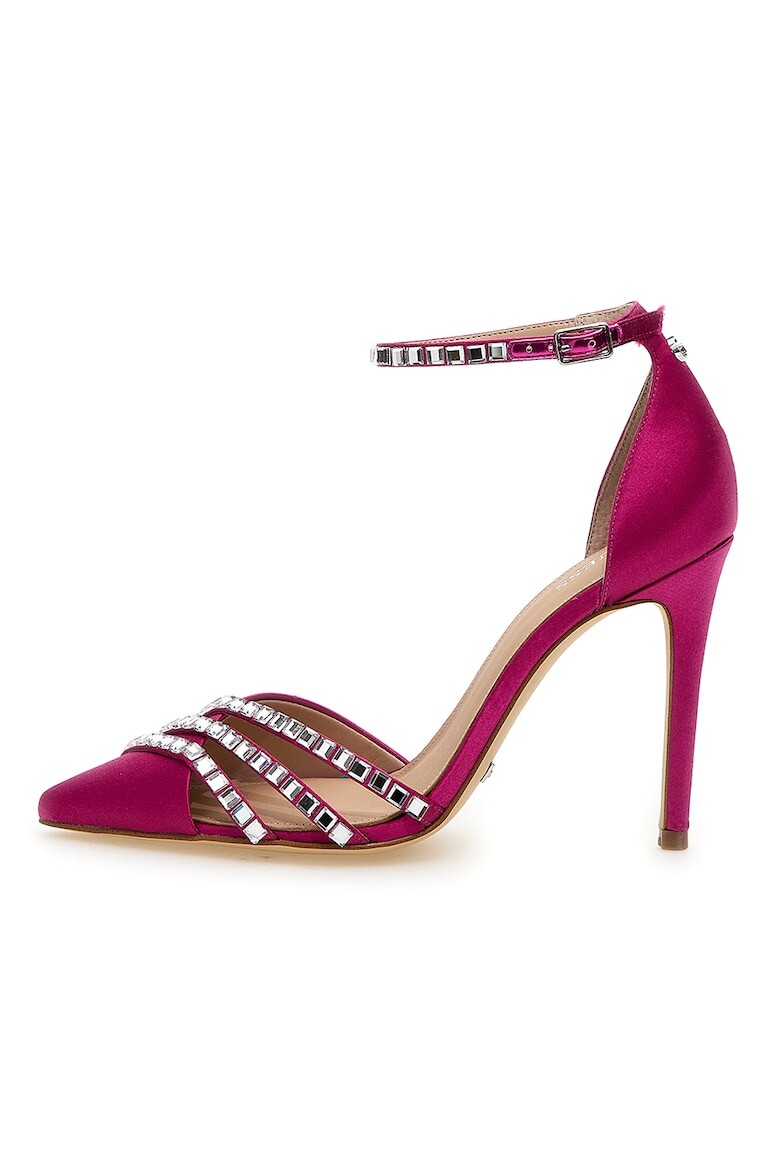

Туфли с декоративными камнями Guess, фуксия