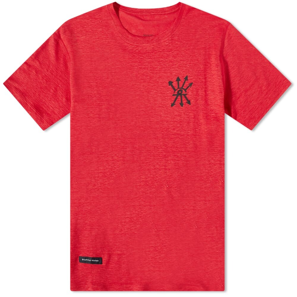 

Футболка District Vision Sukha Hemp Tee, Красный