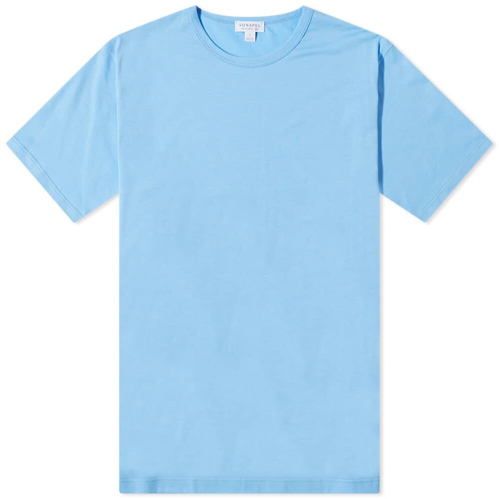 

Футболка Sunspel Classic Crew Neck Tee, Синий
