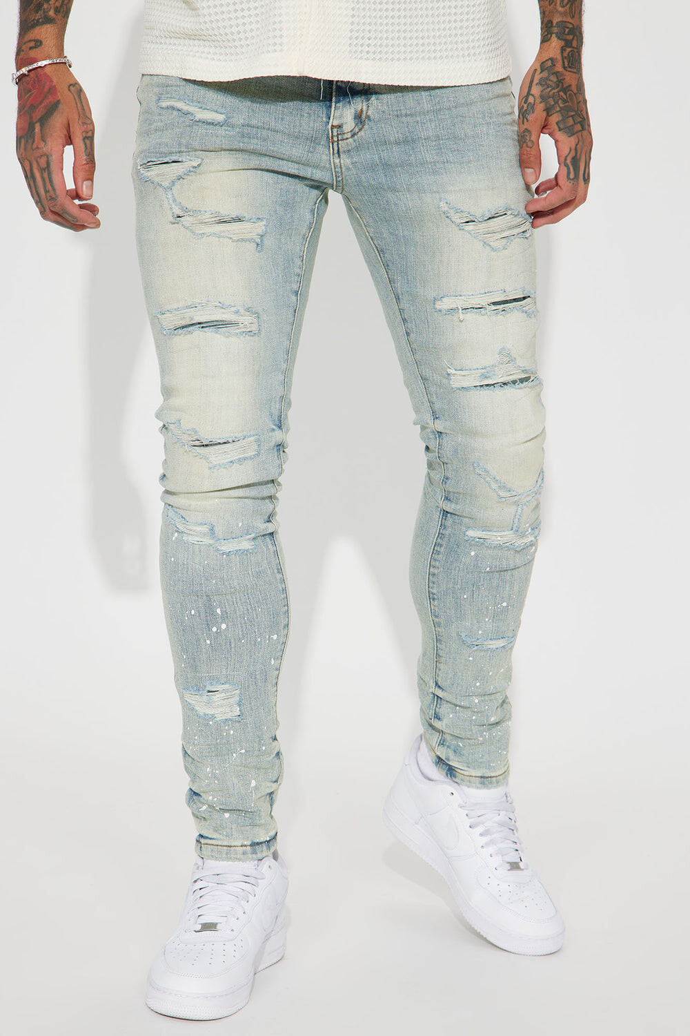 

Джинсы скинни Fashion Nova GFN76, синий