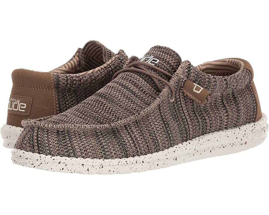 

Кроссовки Wally Sox Hey Dude, коричневый