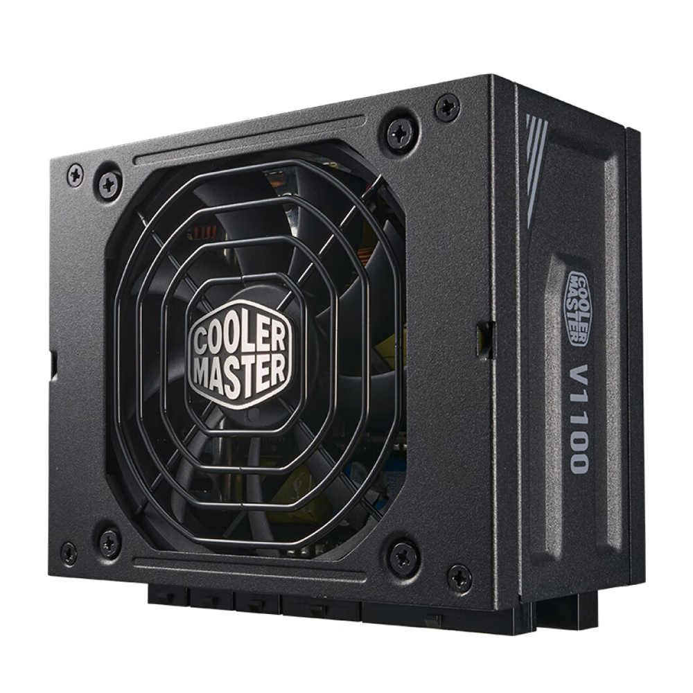 Блок питания Cooler Master V1100 SFX Platinum, 1100 Вт, черный цена и фото