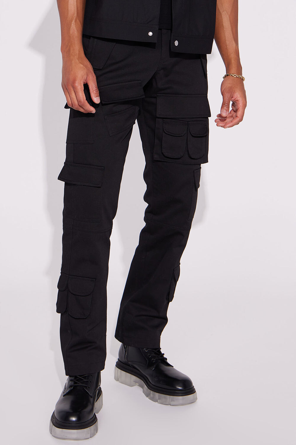 

Брюки карго Fashion Nova ZDF01T310081, черный