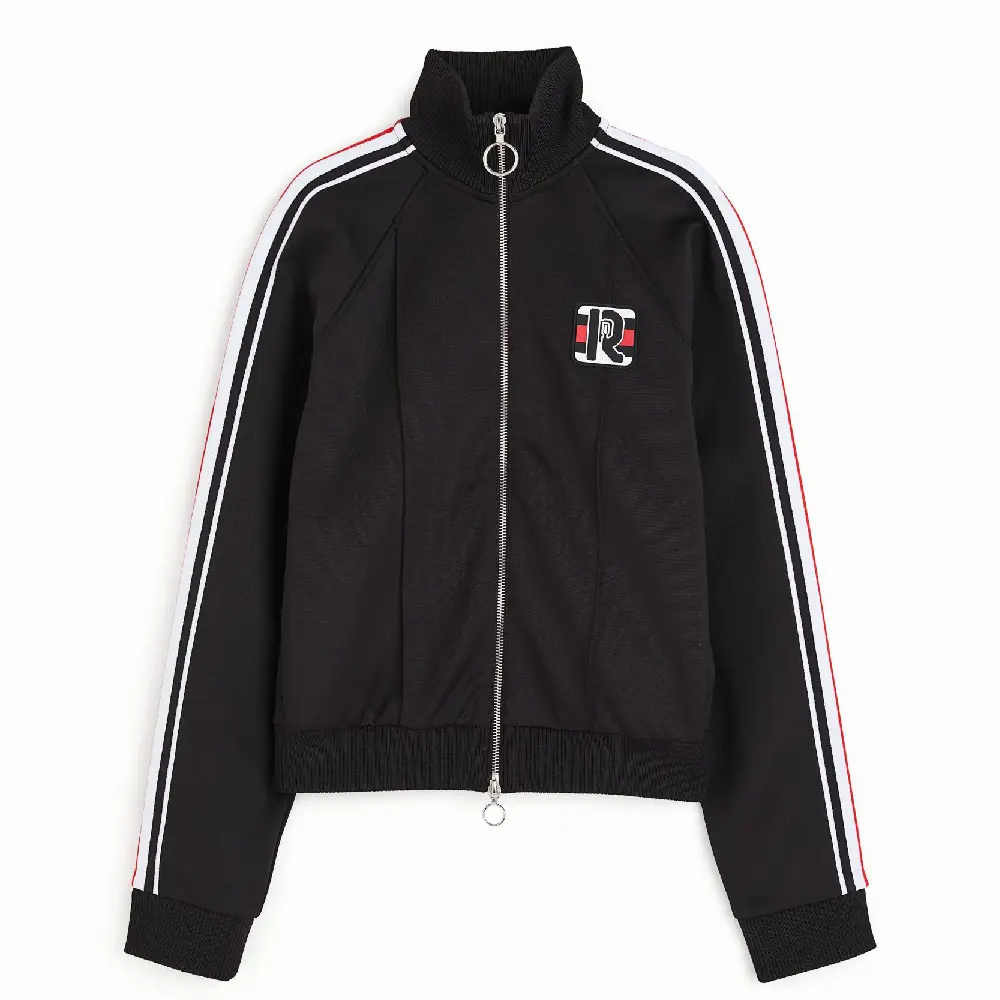

Толстовка H&M х Rabanne Appliquéd Track, черный