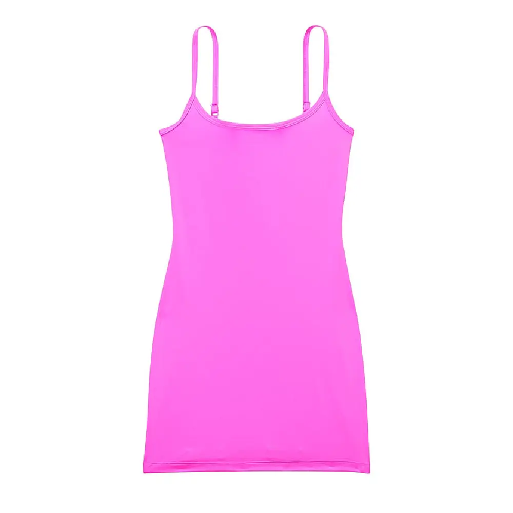 

Платье-комбинация Victoria's Secret Pink Base Stretch, розовый