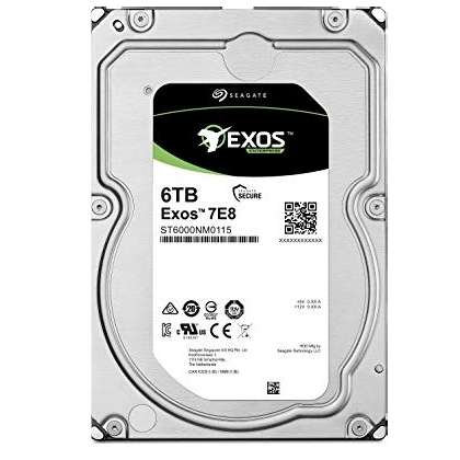 Жесткий диск Seagate Exos 7E8, 6 ТБ 3.5  ST6000NM0115 жесткий диск seagate exos 7e8 8 тб 3 5 st8000nm000a