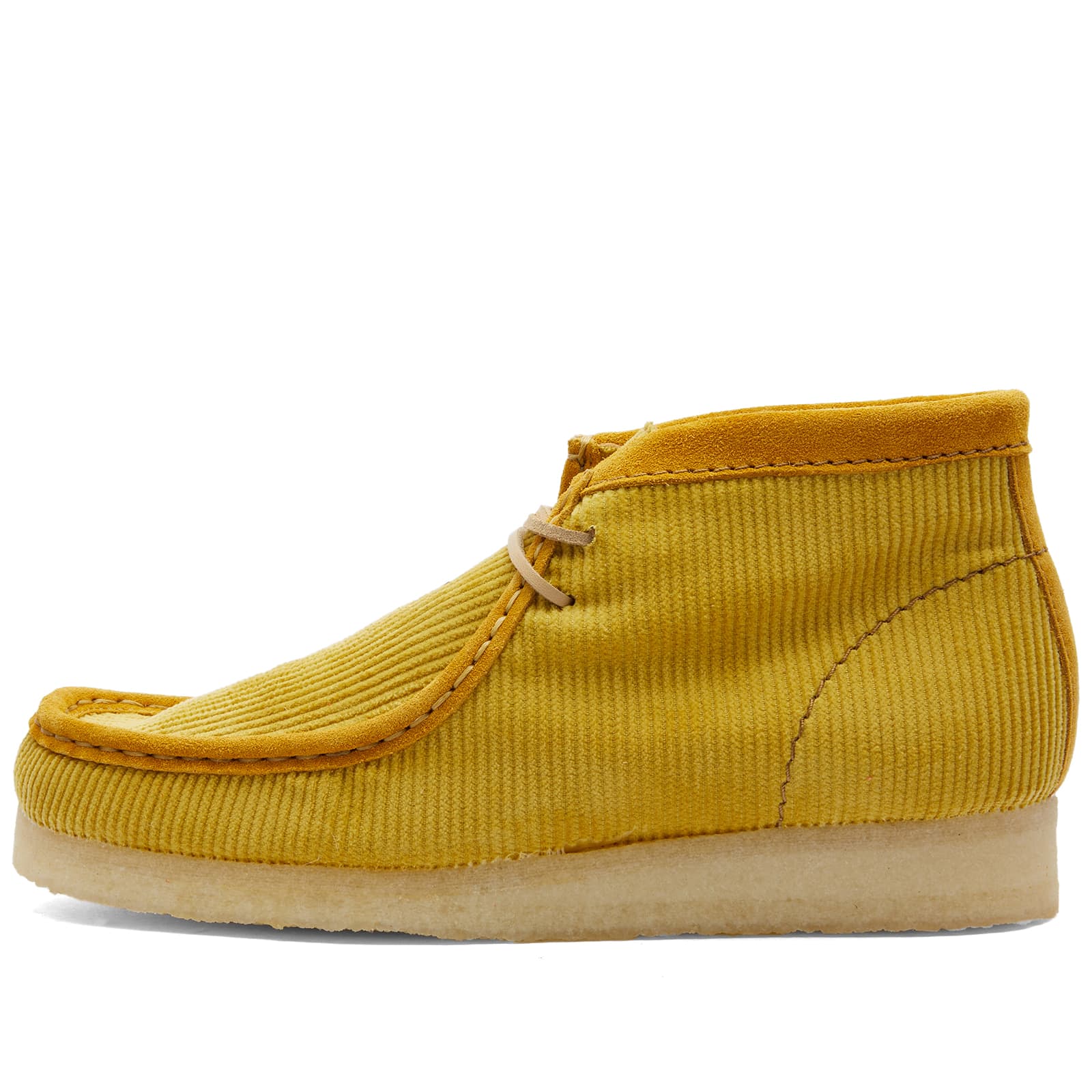 Ботинки Clarks Originals Mayde Wallabee, желтый ботинки clarks originals mayde wallabee кораловый