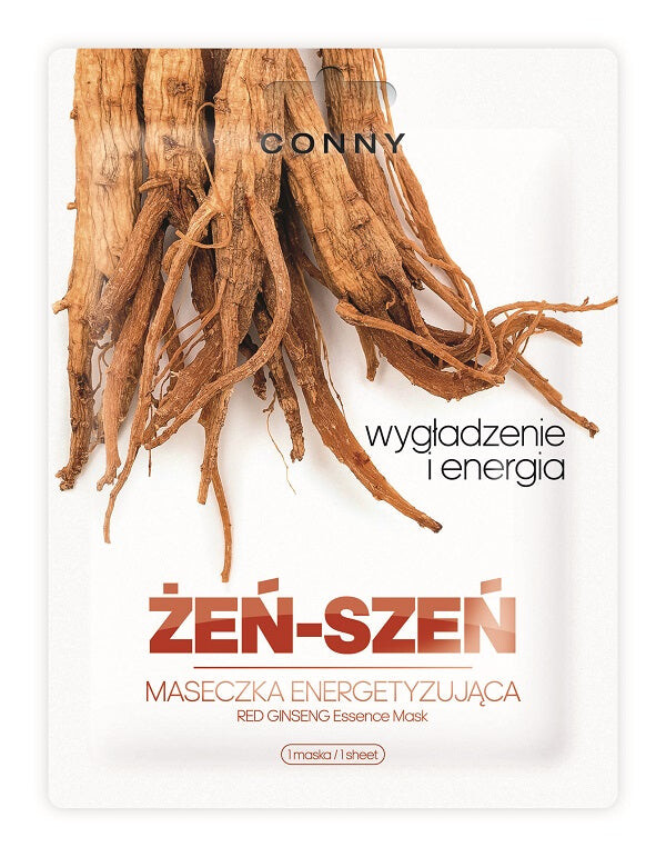 

Conny Red Ginseng Essence Mask Тонизирующая тканевая маска Женьшень 23г