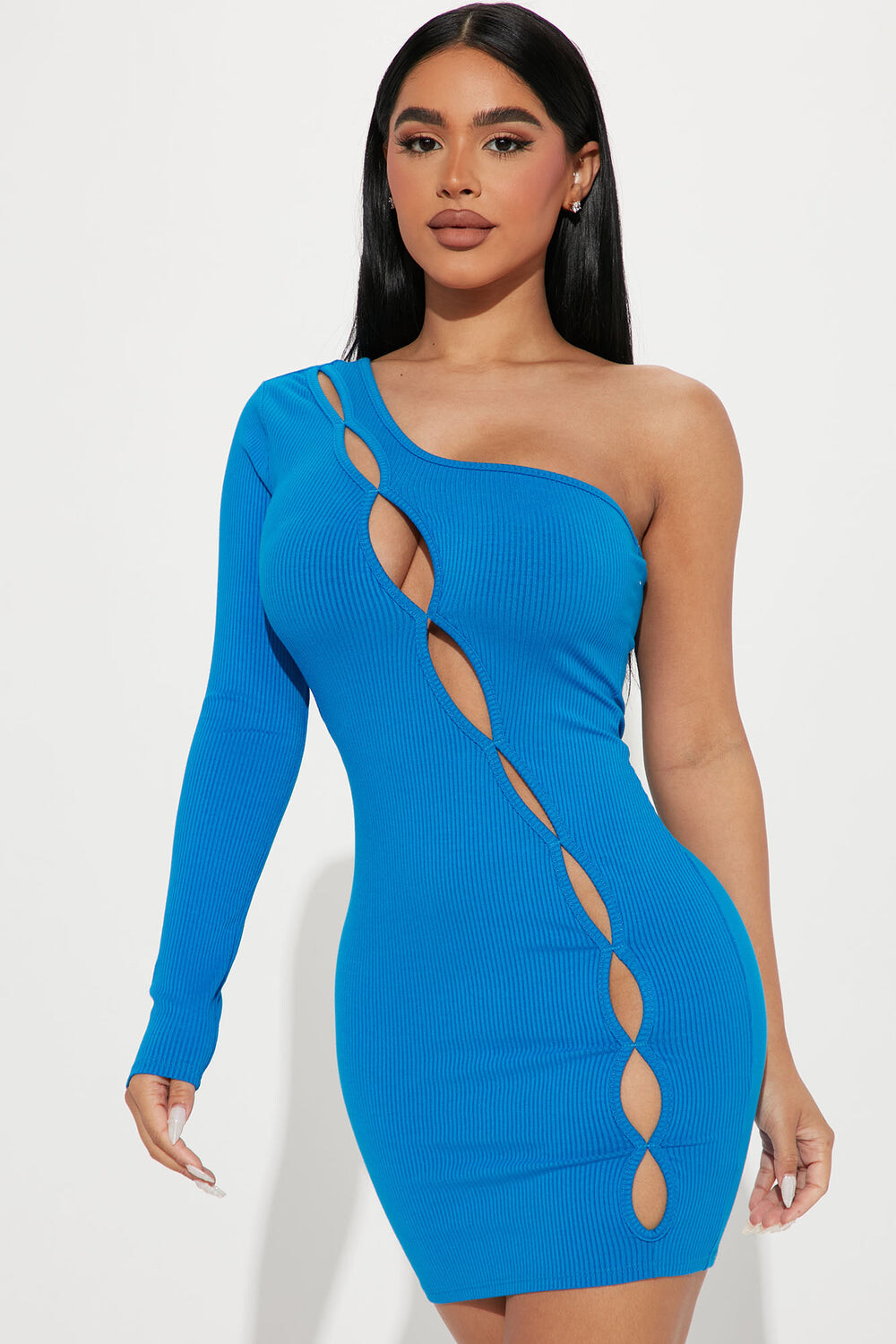 

Мини платье Fashion Nova D1765FN, синий