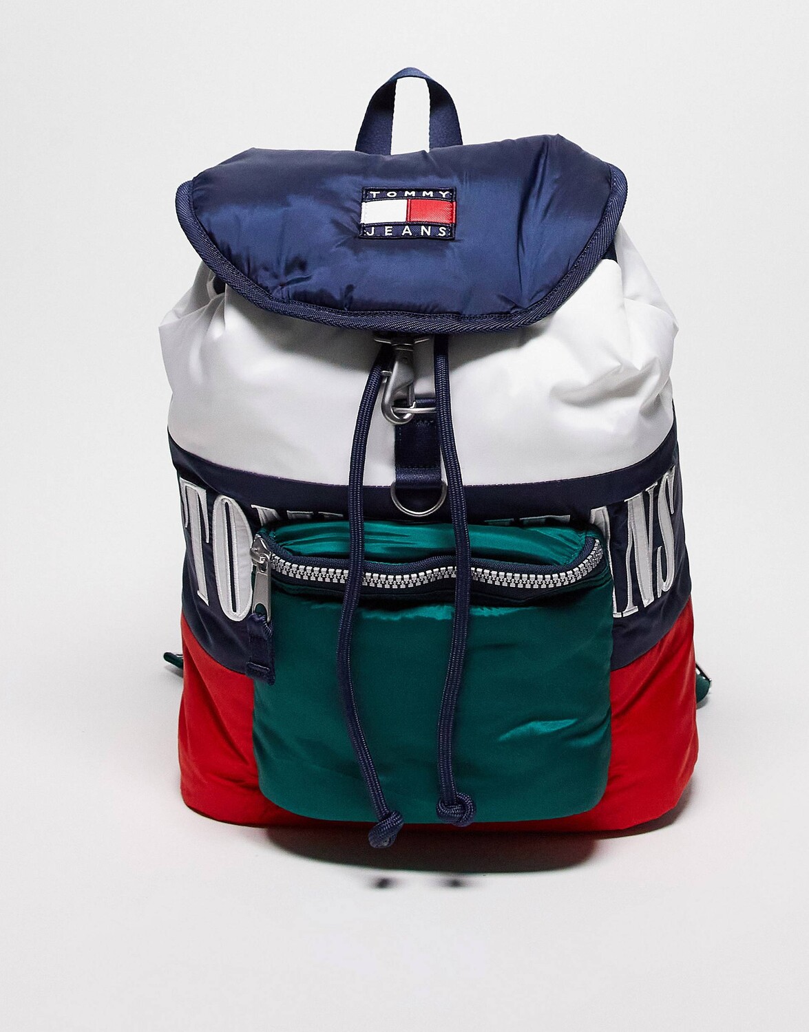 

Разноцветный рюкзак с цветными блоками Tommy Jeans