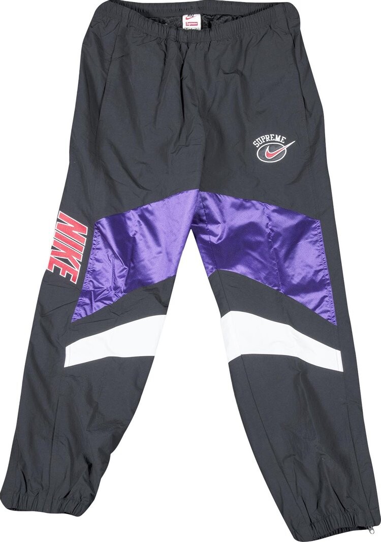 

Брюки Supreme x Nike Warm Up Pant 'Purple', фиолетовый