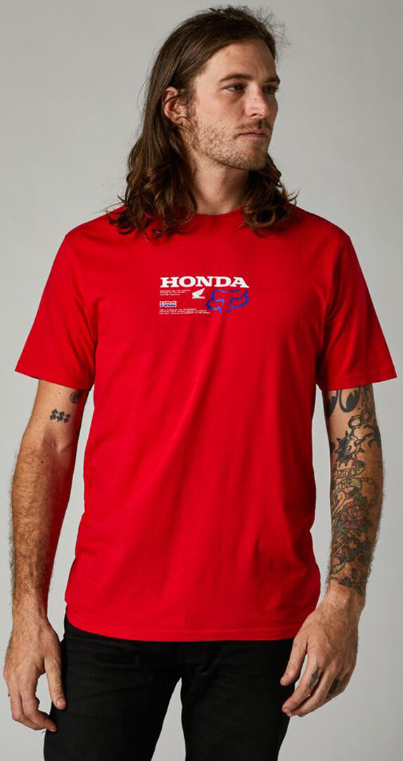 

Футболка FOX Honda Premium, красный