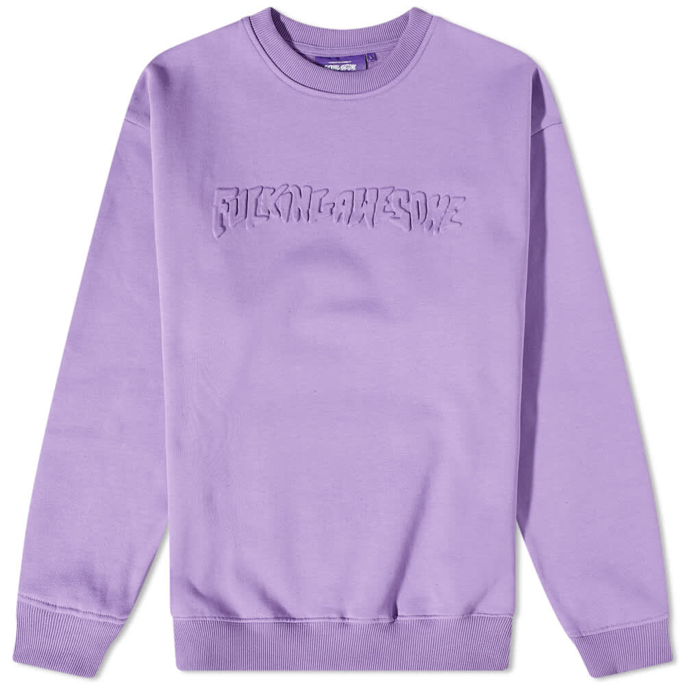 

Толстовка f*cking Awesome Stamp Embossed Crew Sweat