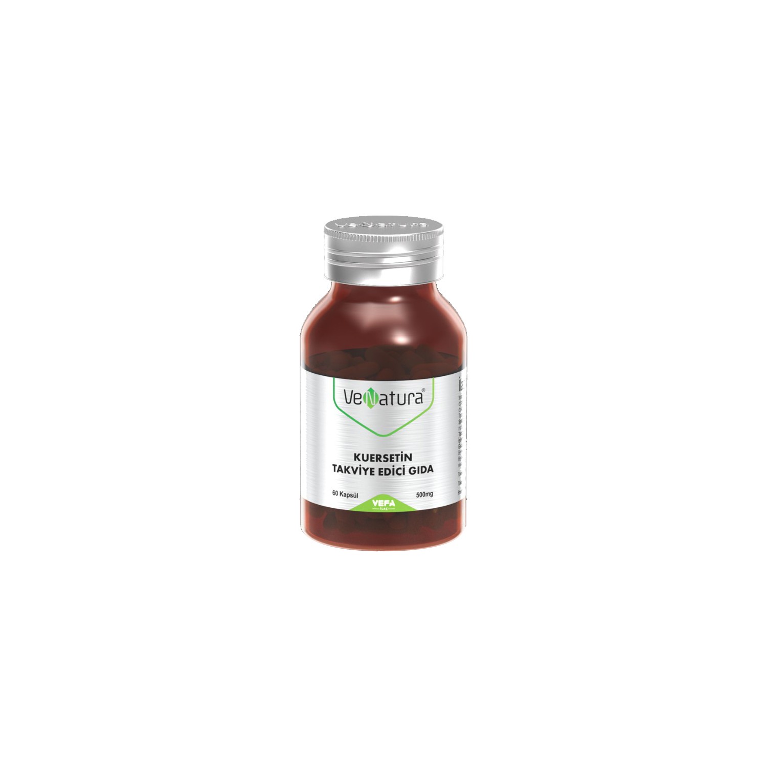 Кверцетин Venatura, 500 мг, 60 капсул premium blend soy isoflavones 100 mg 60 vegan capsules