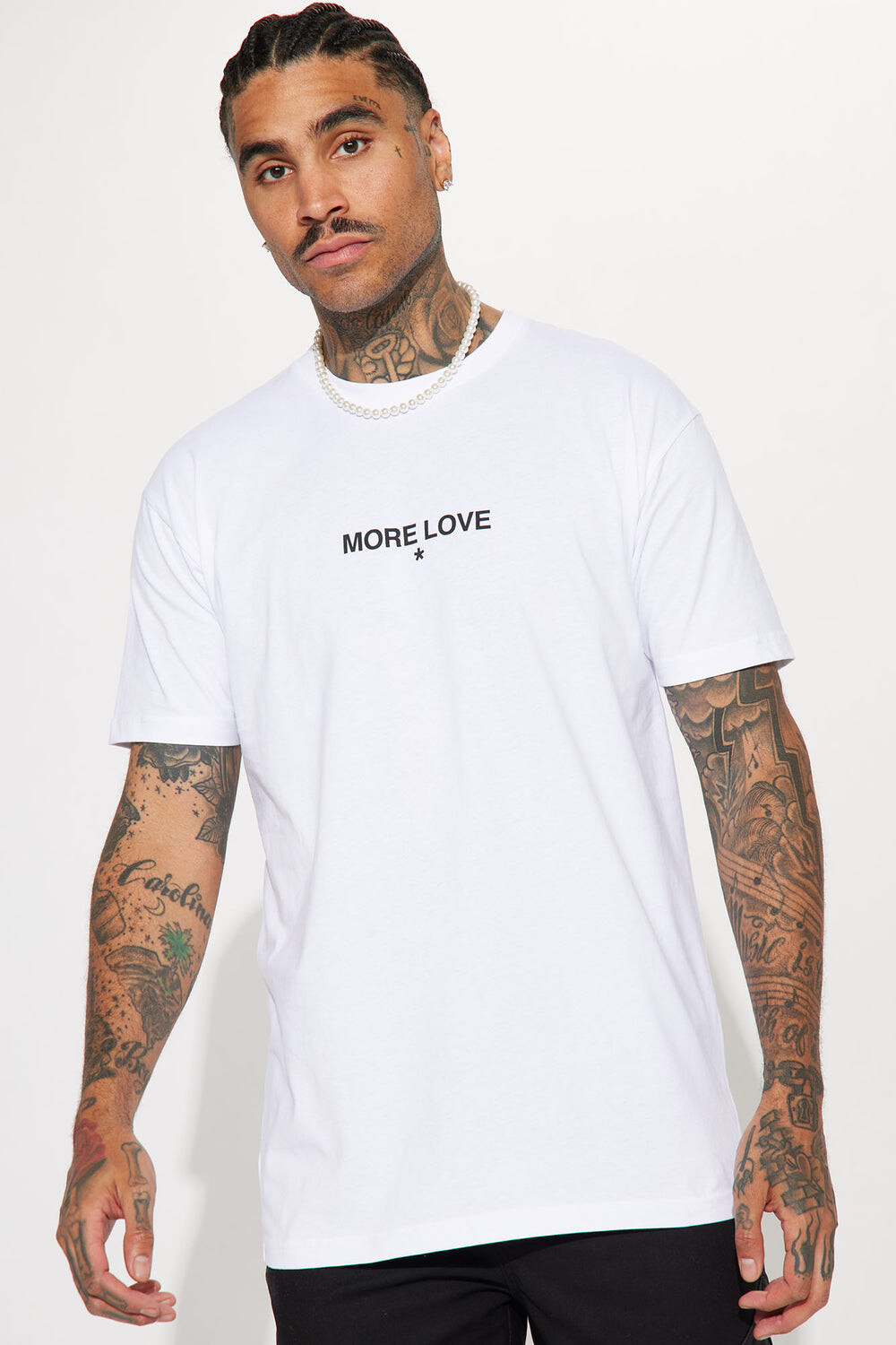 

Футболка Fashion Nova SPDN2424M, белый