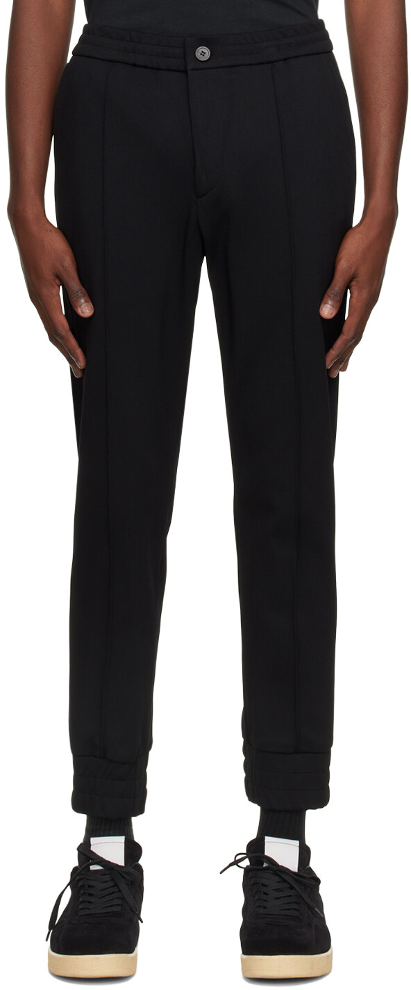 

Черные брюки с кулиской Solid Homme