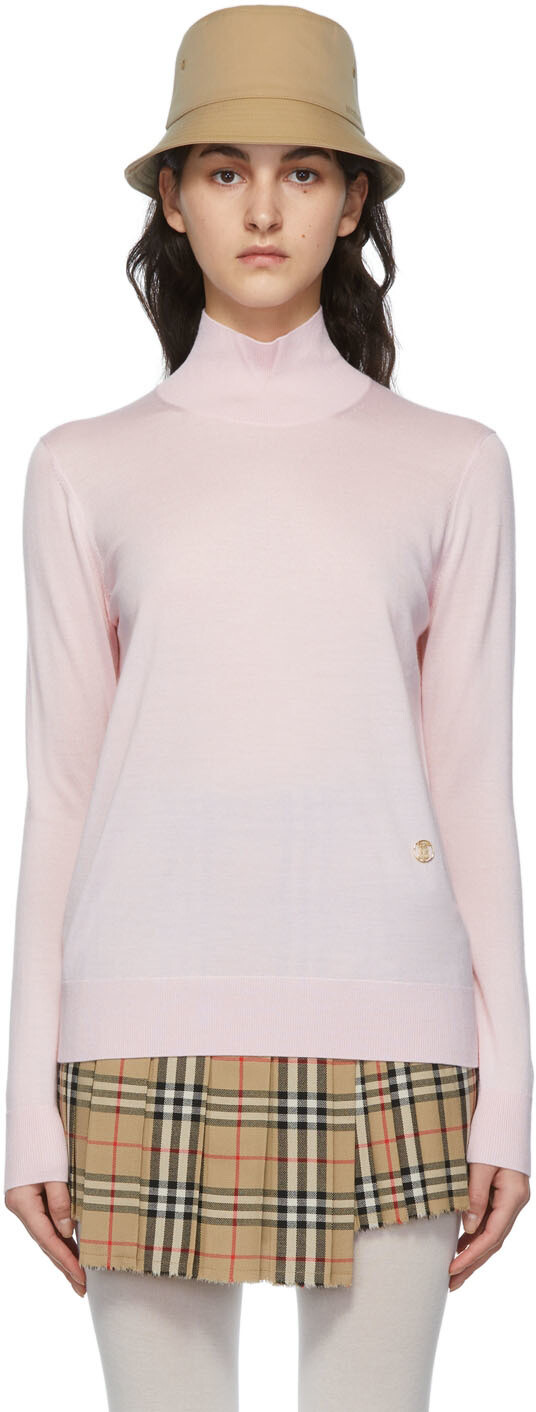 

Розовая водолазка Nadira Burberry, Розовый, Розовая водолазка Nadira Burberry