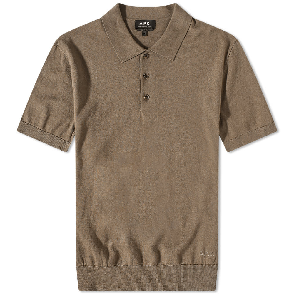 

Футболка A.P.C. Gregoire Knit Polo