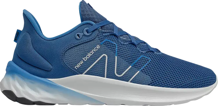 

Кроссовки New Balance Fresh Foam Roav v2 2E Wide 'Blue', синий