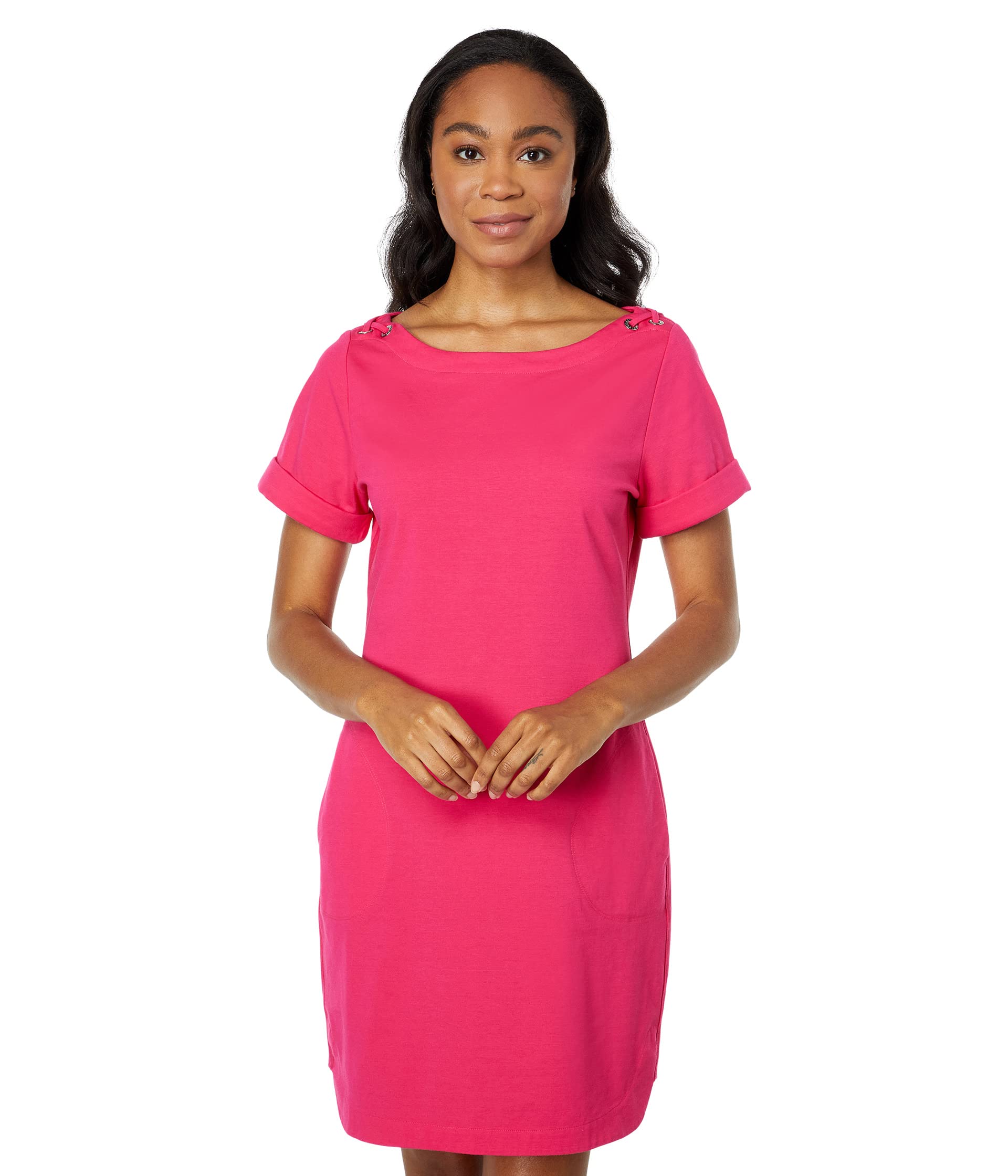 Платье Tommy Bahama, Veranda Short Sleeve Short Dress цена и фото