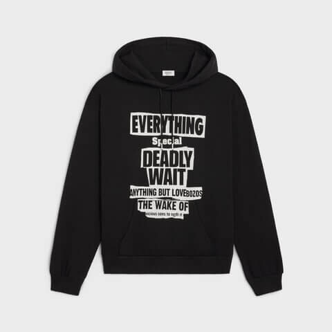 

Толстовка Celine Everything Special, черный