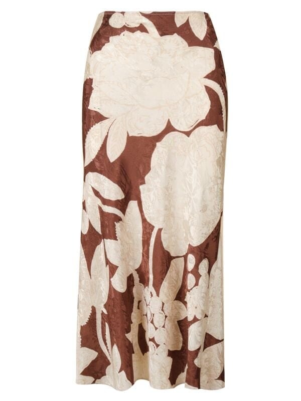 

Юбка - Миди Johanna Ortiz Summer Cigars, beige / brown