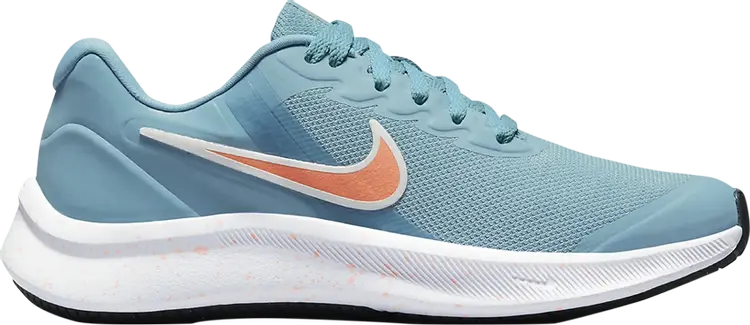 

Кроссовки Nike Star Runner 3 GS 'Worn Blue Crimson Bliss', синий