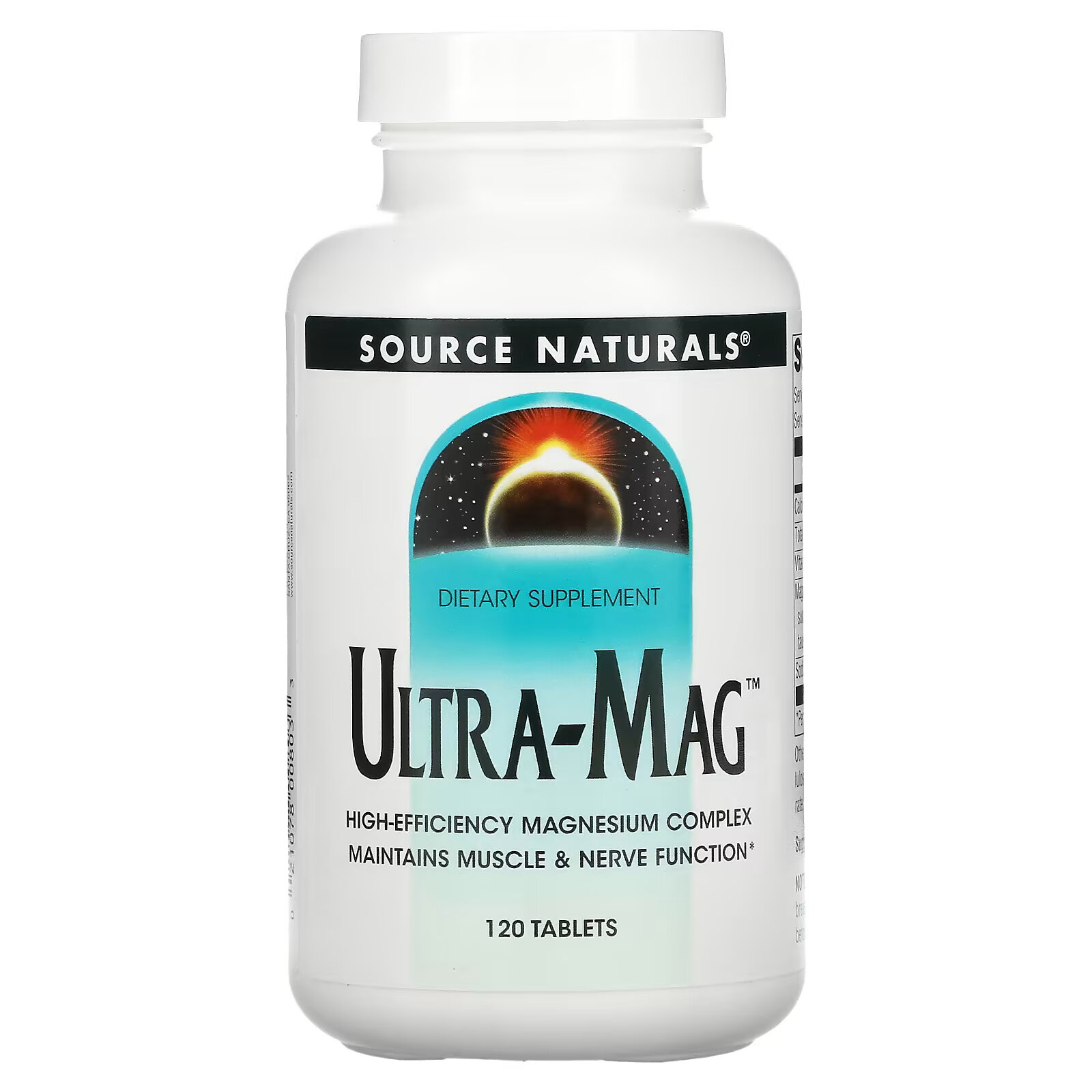 Source Naturals, Ultra-Mag, 120 таблеток коферментированный витамин b 6 source naturals 120 таблеток
