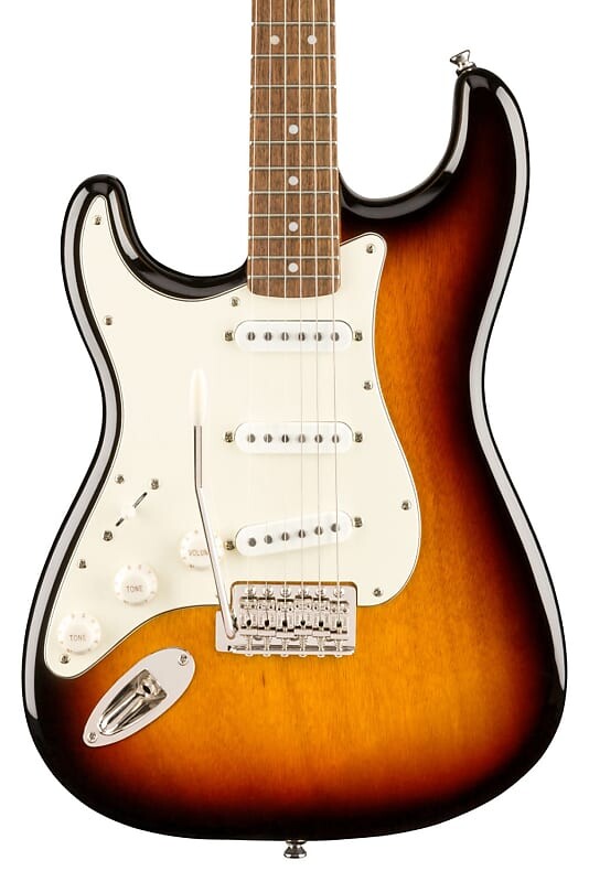 

Squier Classic Vibe 60s Stratocaster для левой руки с накладкой на гриф Laurel - 3 цвета Sunburst