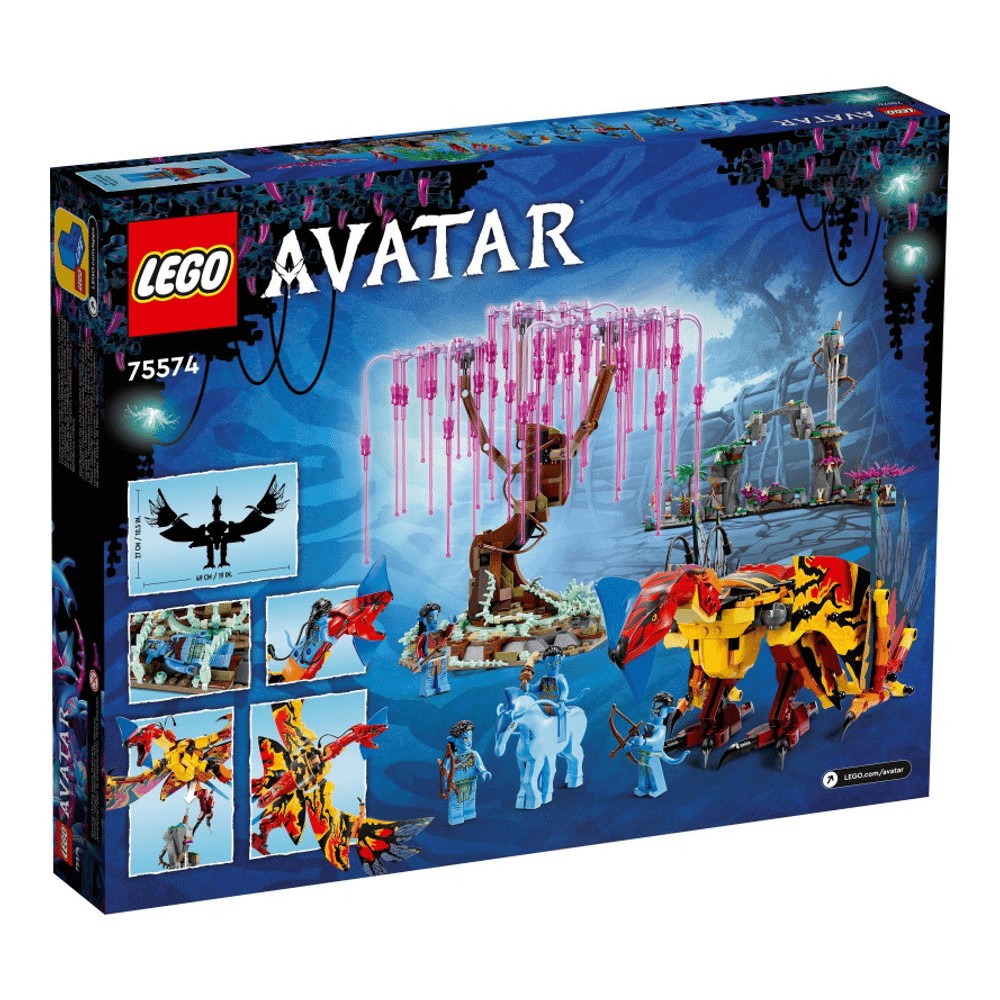 Конструктор LEGO Avatar Toruk Makto & Tree of Souls 75574, 1212 деталей