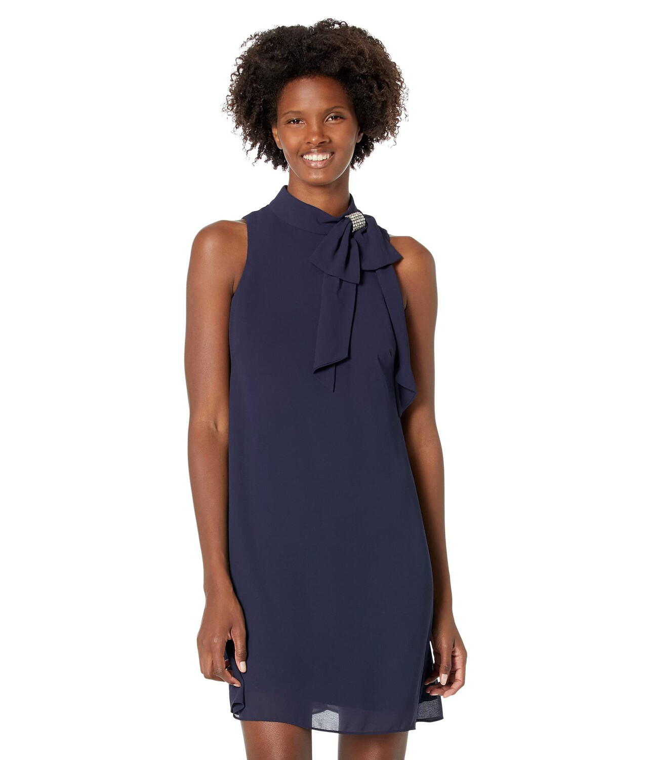 

Платье Vince Camuto, High Neck Float with Bow Neck