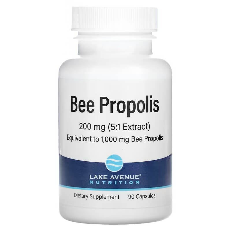 Пчелиный прополис Lake Avenue Nutrition 1000 мг, 90 капсул