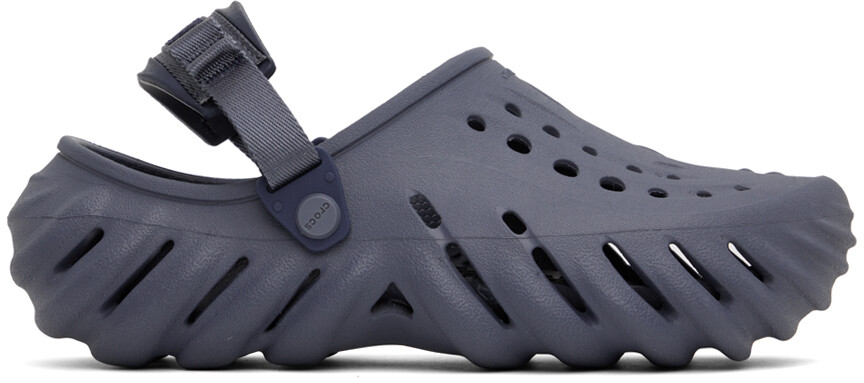 

Серые сабо Echo Crocs