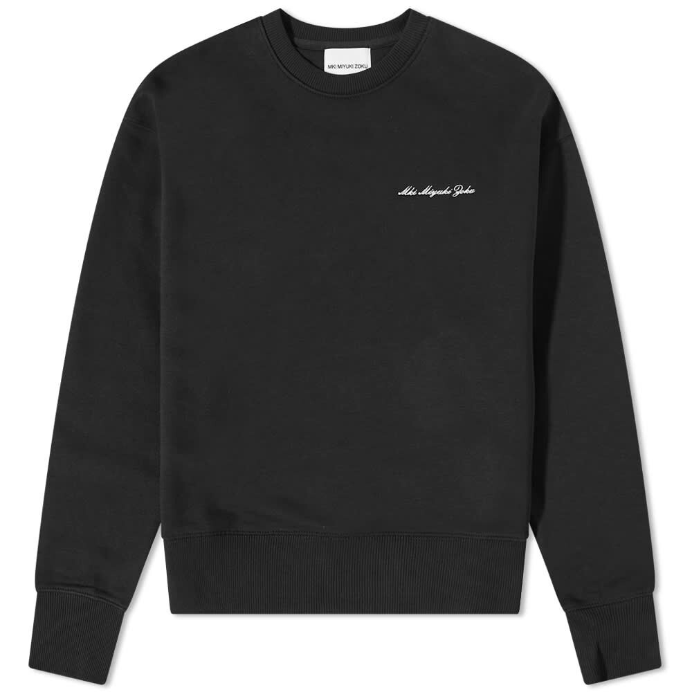 

Толстовка MKI Embroidered Embassy Logo Crew Sweat, Черный