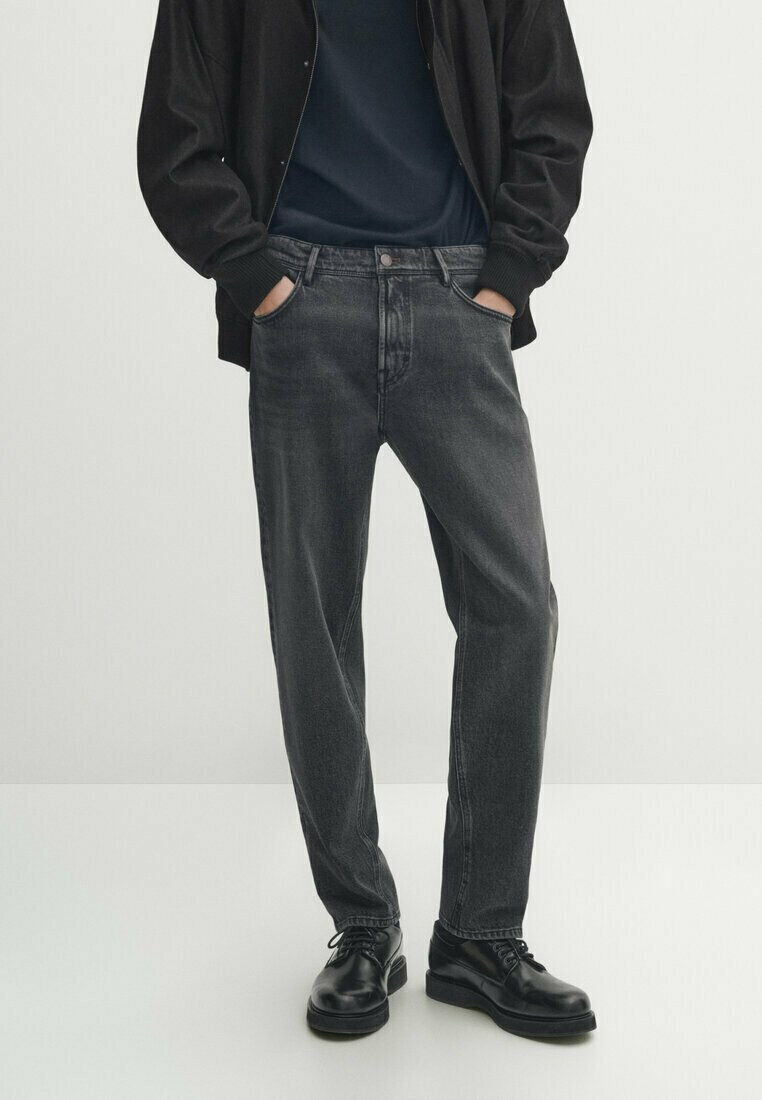 

Джинсы-сигареты Massimo Dutti, темно-серые