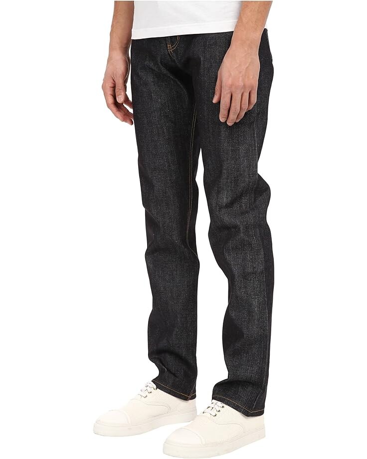 

Джинсы Naked & Famous Weird Guy Left Hand Twill Selvedge Denim Jeans, индиго