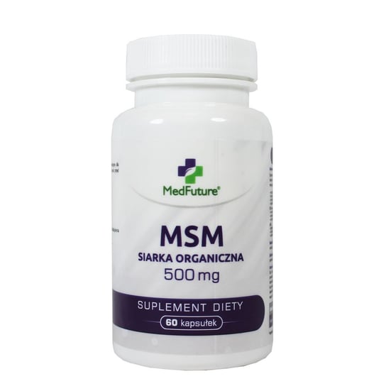 МСМ Органическая сера 500 мг - 60 капсул MedFuture carlson мсм и сера 1000 мг 180 вегетарианских капсул