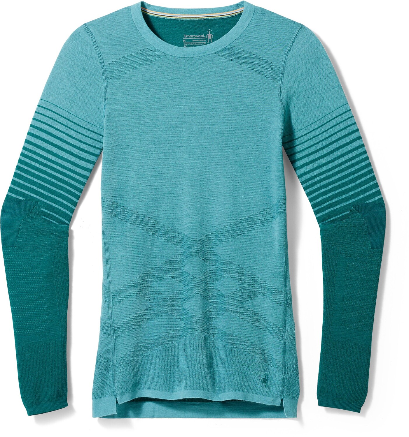 

Базовый слой Intraknit Thermal Merino с узором Crew - женский Smartwool, зеленый
