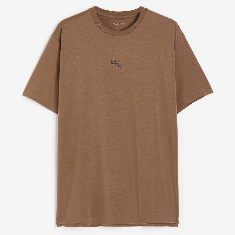 

Спортивная футболка H&M DryMove, коричневый