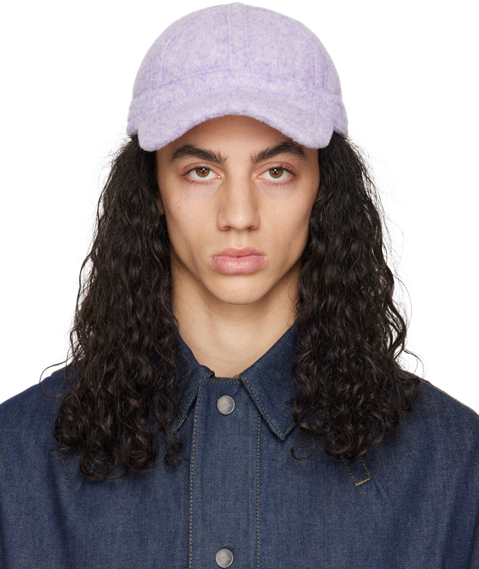 

Фиолетовая кепка Le Papier 'Le Casquette Feutre' Jacquemus