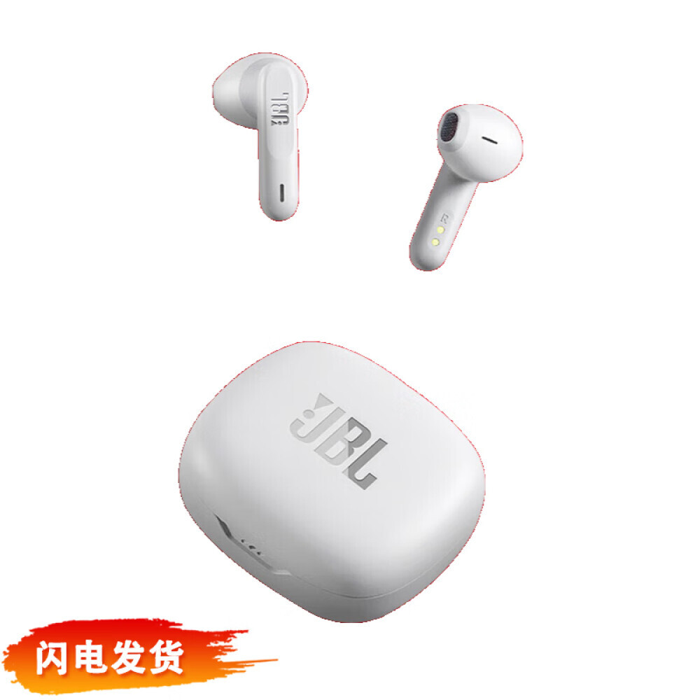 

Беспроводные наушники JBL Wave Flex с защитой от пота и шумоподавлением, белый